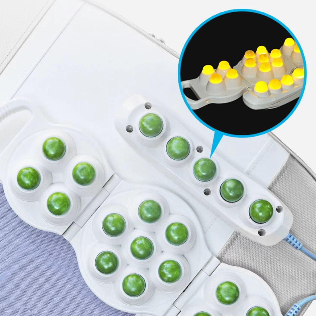 Massage Bed Hot Heated Portable Korea Cheap Nuga Best LCD Automatic Electric Rolling Thermal Jade
