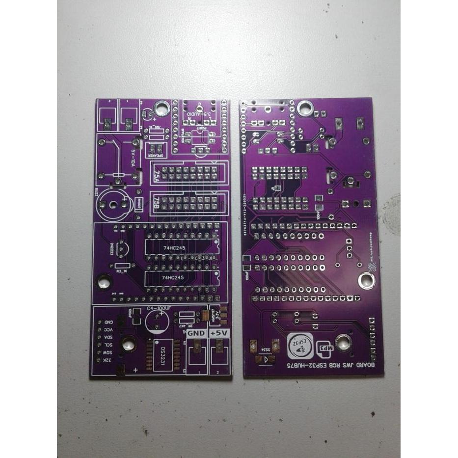 "New" pcb jws esp 32 hub 75 panel p5 rgb