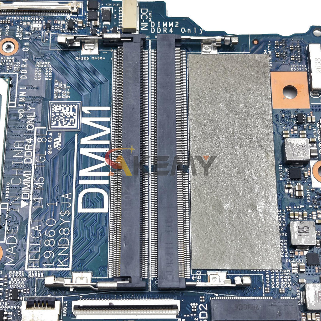 Laptop Motherboard 19860-1 For Dell Inspiron 14 7506 7306 5406 7706 2-in-1 with i5 i7 CPU CN-0FW6F0