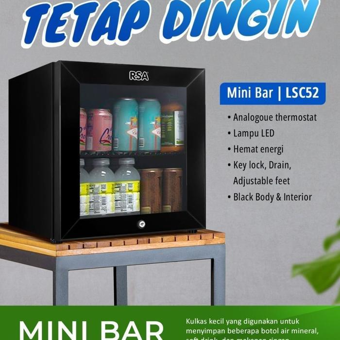 Rsa Lsc52 Mini Showcase Portable Display Mini Bar