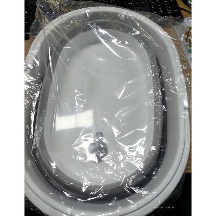 Ember Lipat 20 L Baskom Lipat Besar Portable Silikon Silicone Laundry