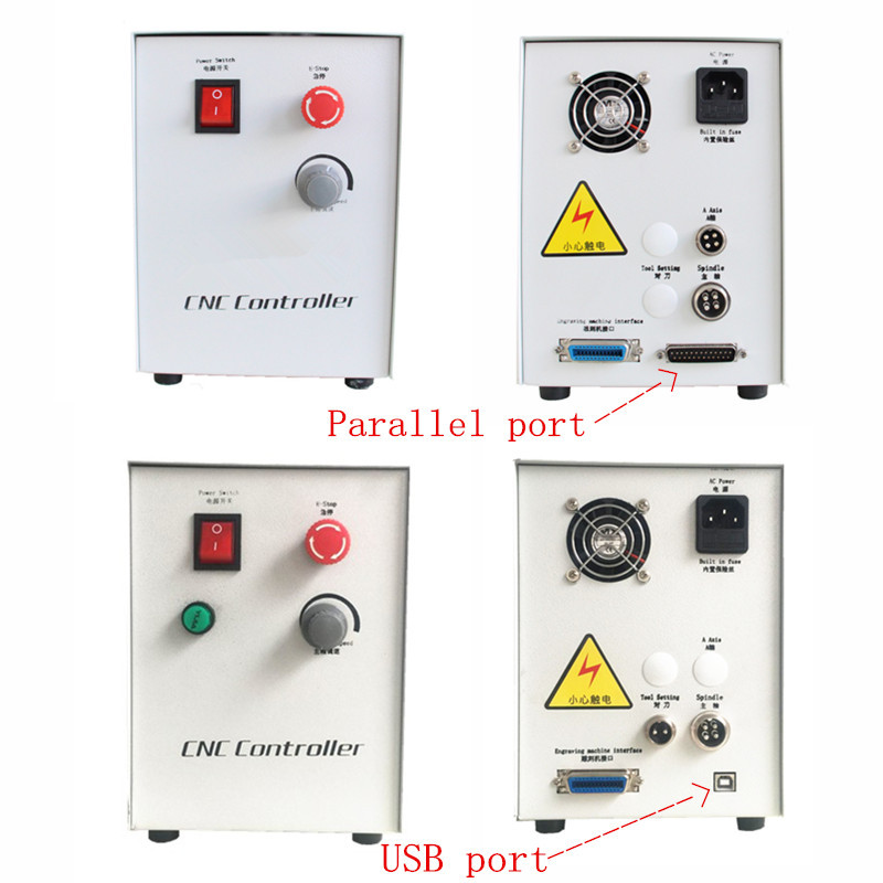 Increase Z-axis Height CNC Router Engraving Drilling Milling Machine 0.8/ 1.5/ 2.2KW Spindle with