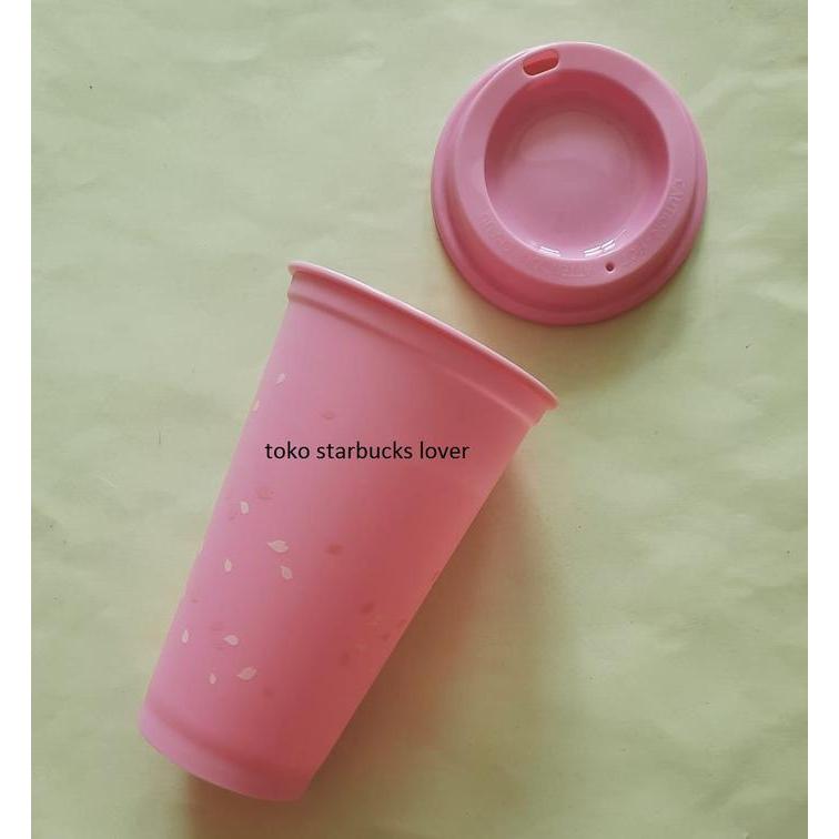 STARBUCKS REUSABLE TUMBLER GRANDE SAKURA 2021 K