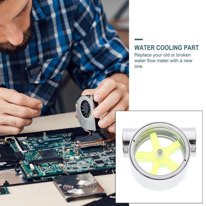 METAL FLOW METER WATER COOLING SYSTEM COMPUTER WATER COOLING PART