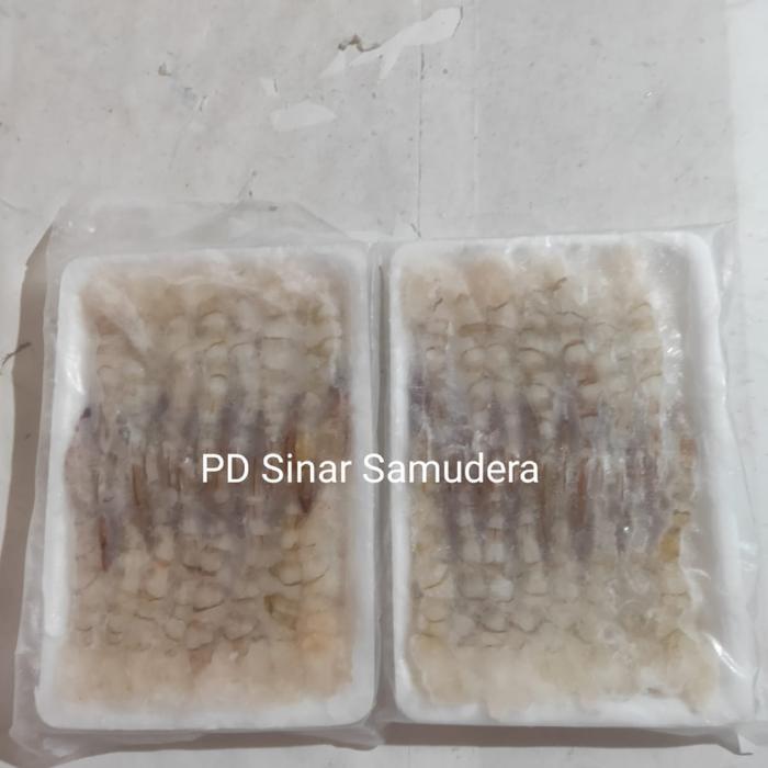 Udang Kupas Tray 16 - 20 / Udang Sushi Nobashi