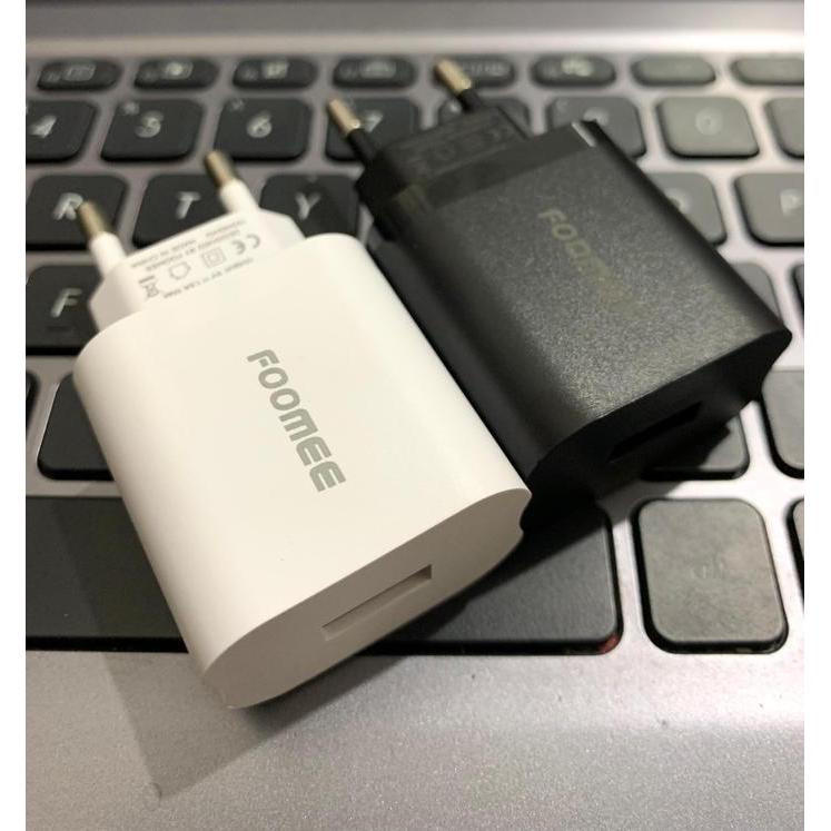 Ready Foomee Ca13 Travel Charger 1.5A 1 Usb Port (1 Toples Isi 18 Pcs) Safety Output Charger