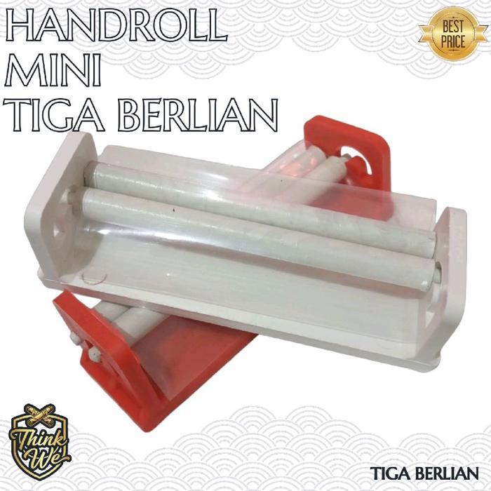 Think Alat Gulung Kerajinan Kertas Model Mini Handrol Tiga Berlian Tahan Lama & Mudah Digunakan