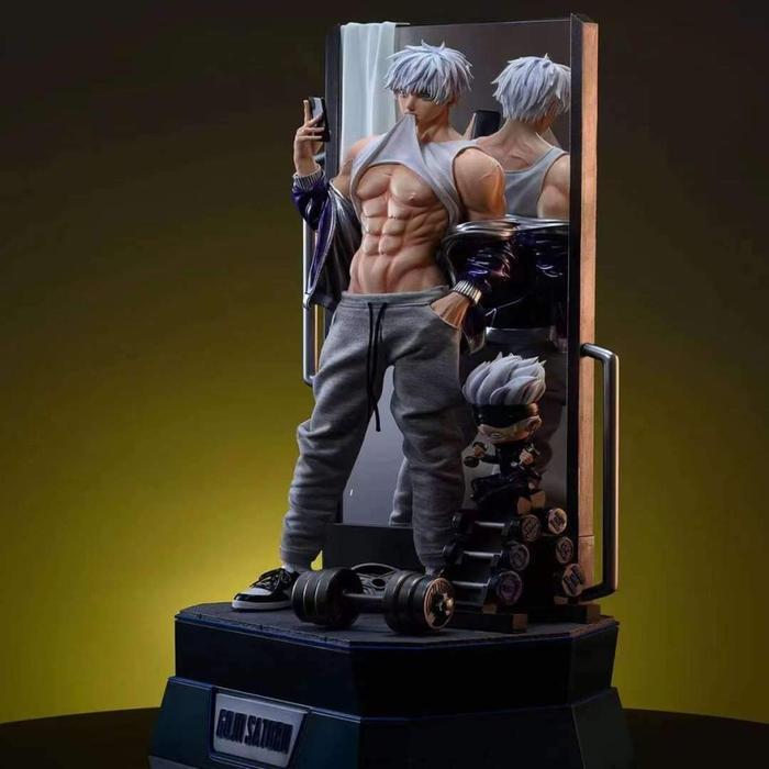Dtalon Studio Gym Gojo Satoru JUJUTSU KAISEN FIGURE STATUE GK