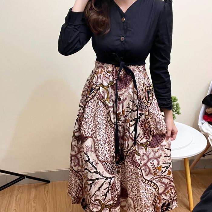 HERFIT jenna dress batik panjang