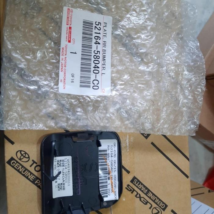 TUTUP DEREK / TOWING BUMPER BELAKANG ALPHARD VELLFIRE 2018 2019 2020