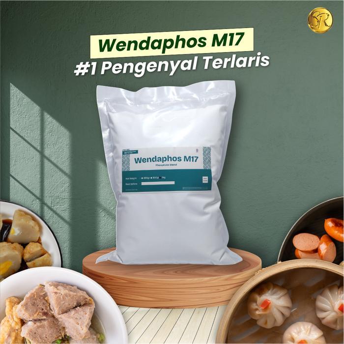 (450Gr) Wendaphos M17// Blend Phosphate // Pengenyal Bakso Lebih Maximal Daripada Stpp// Pengenyal