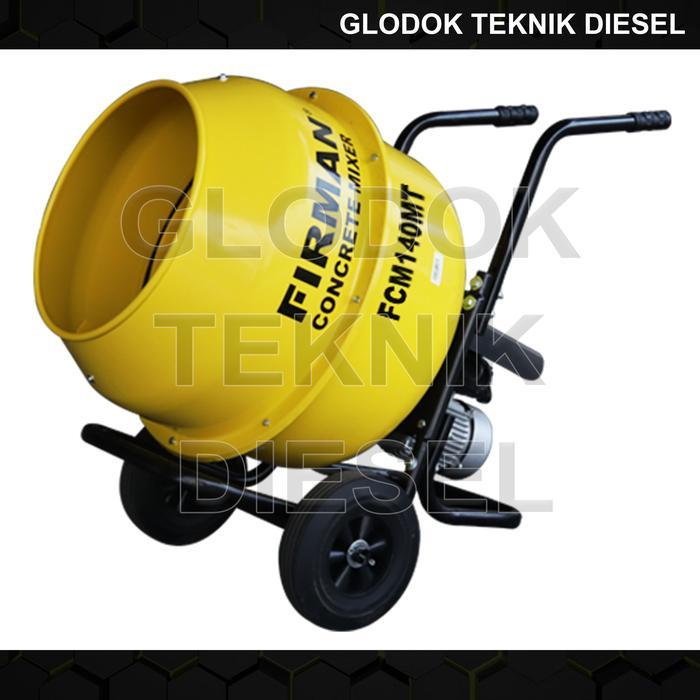 FIRMAN Mesin Molen Semen Concrete Mixer 140 Liter FCM140MT FCM 140 MT