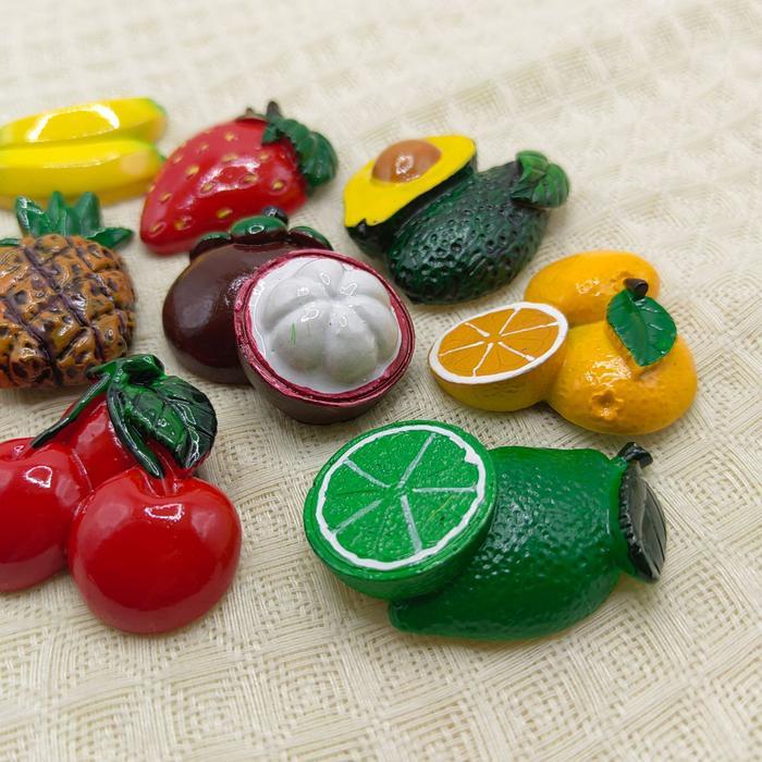 Magnet Kulkas Magnet Kulkas Magnetik Magnet Kulkas Tema Buah Magnet Dekorasi Kulkas Stroberi Pisang