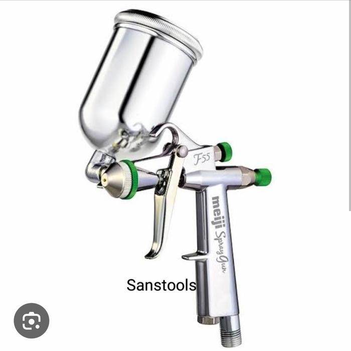 SPRAY GUN MEIJI F55-G05R / SPRAYGUN F-55 ROUND NOZZLE ORIGINAL JAPAN