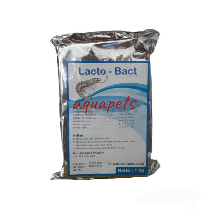 LACTO-BACT PROBIOTIC IKAN DAN UDANG LACTOBACILLUS 1KG
