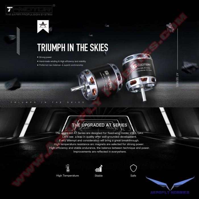 T-Motor At4130 Kv450 Brushless Motor For Vtol And Uav