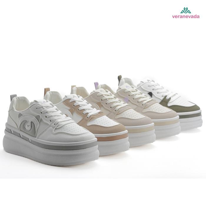 Aerostreet.Shoes - Vn Sepatu Aileen Cewek Sneakers Wanita Sport Shoes Casual Olahraga Kasual Vn1268