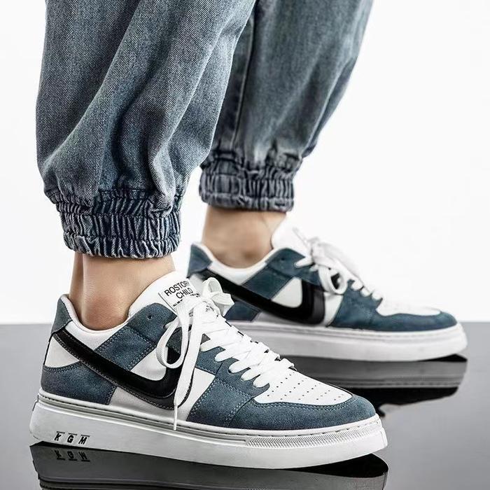 Aerostreet - Sepatu Sneakers Pria Casual Sepatu Jalan Cowok Fashion Ksr102