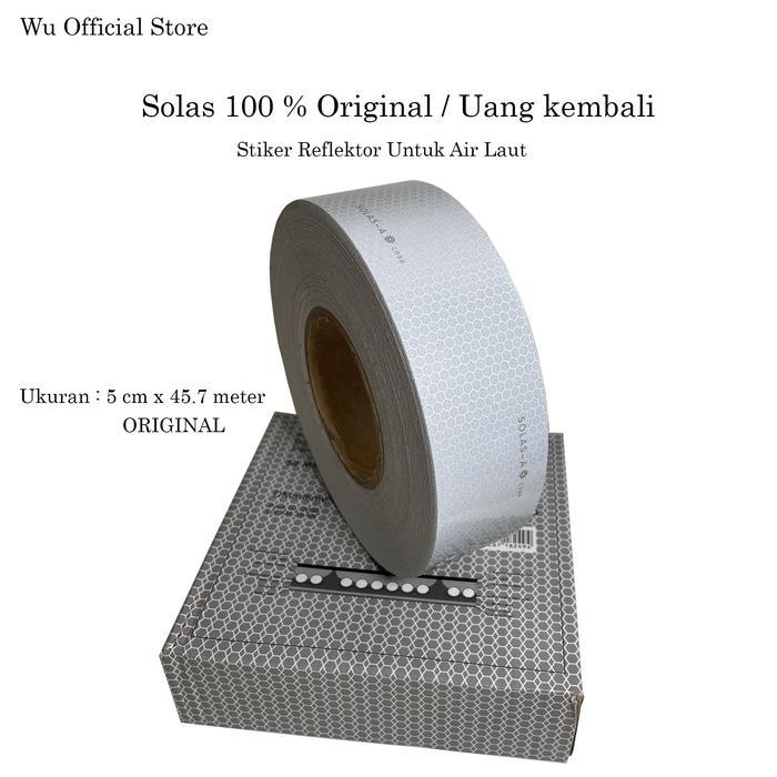 Impa 330189 Retro Solas Reflective Tape Silver Solas Tape Marine Tape