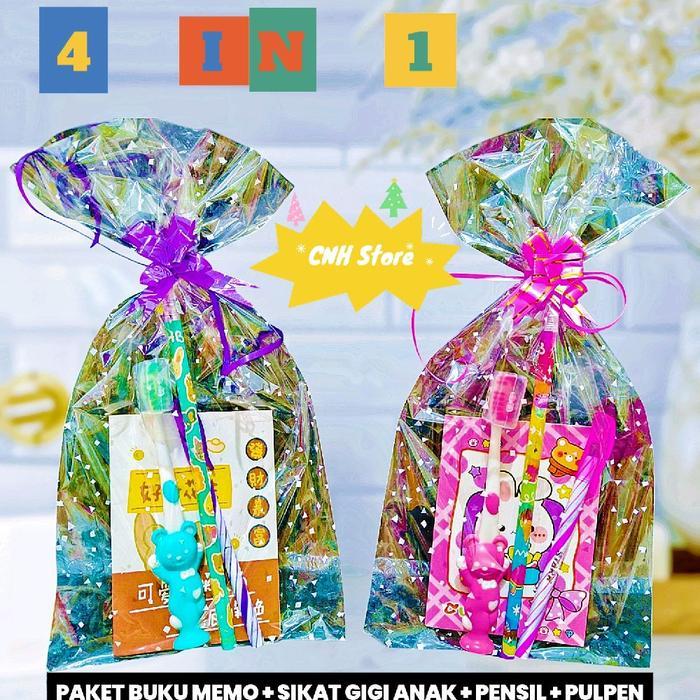 SOUVENIR ULANG TAHUN ANAK / HAMPERS ULTAH ANAK / BINGKISAN ULTAH / HADIAH LOMBA NATAL PASKAH IDUL