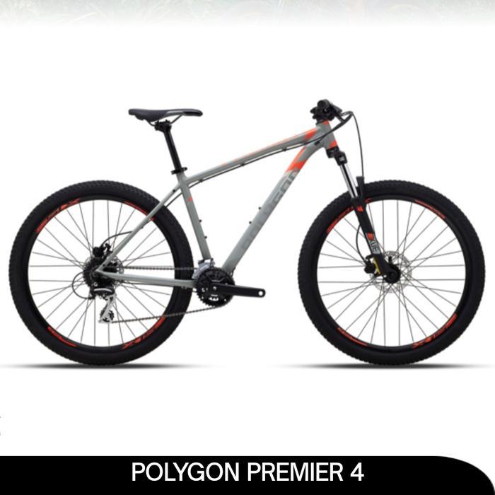 Sepeda Gunung MTB Polygon Premier 4 Ukuran 27.5 Inci Alloy Cakram Hydraulic Original