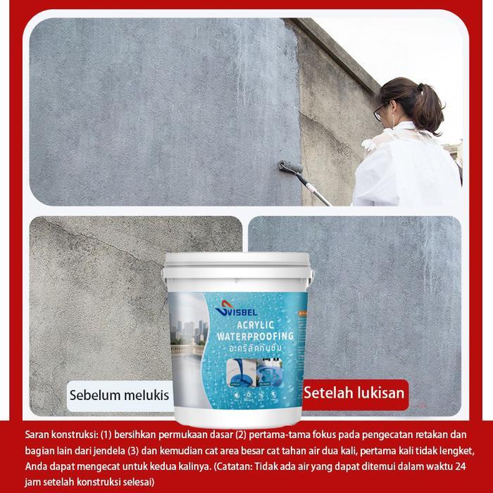 1000G Cat Anti Bocor Lem Anti Bocor Super Kuat Lem Anti Bocor Dan Rembes Cat Atap Rumah Anti Bocor