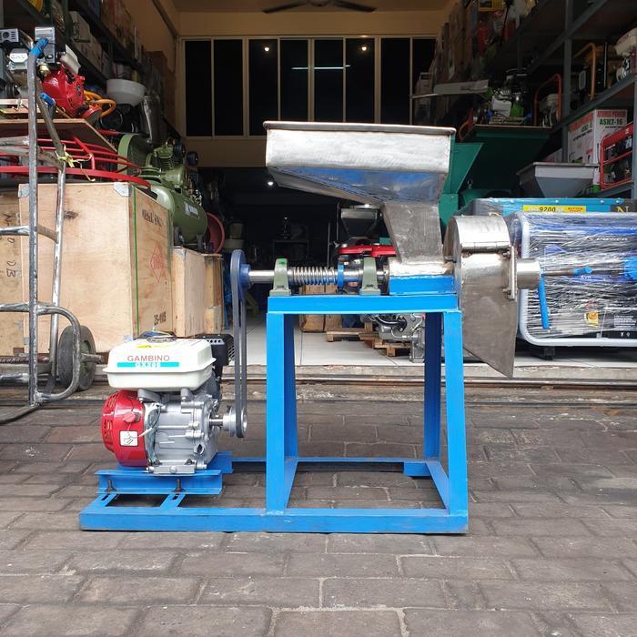 MESIN GILINGAN BUMBU CABAI MESIN GILING CABE STAINLESS 8"