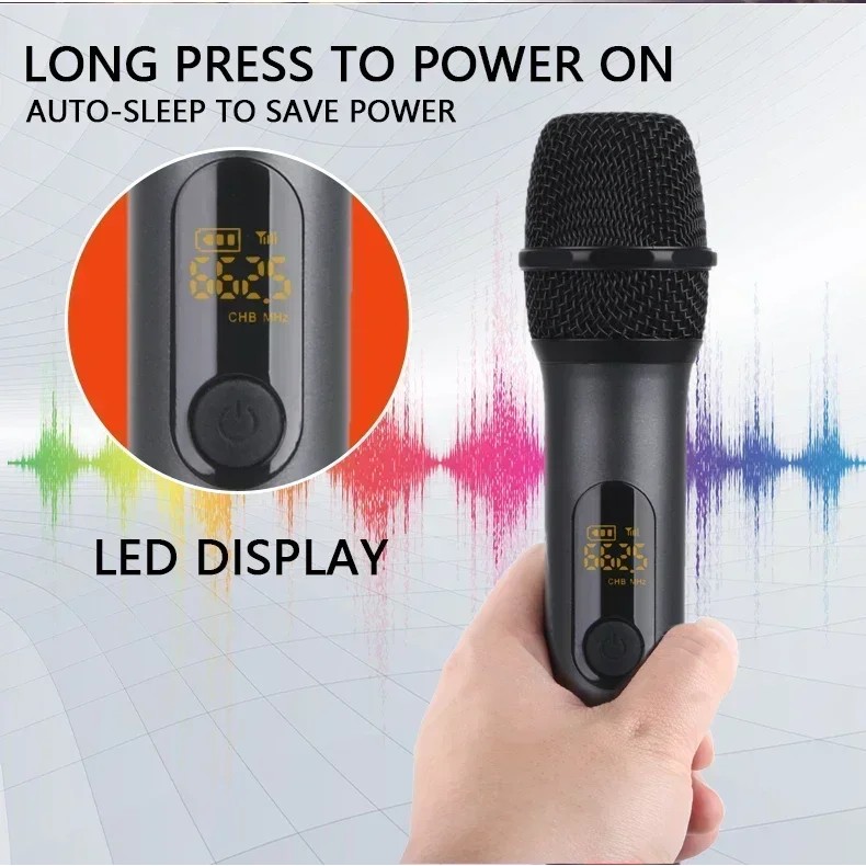 100% Original JBL One to Two Wireless Microphone Microphone Microphone UHF Dual Channel Transmitter
