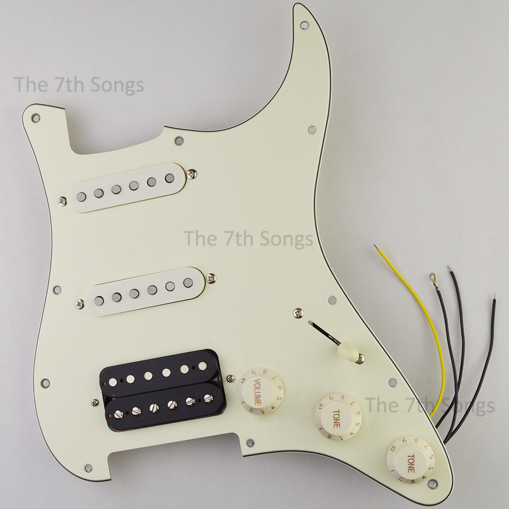HSS Texas Rock with SH4 JB / S*hr style SSV Bridge Alnico 5 Flat Pole Electric guitar Prewired