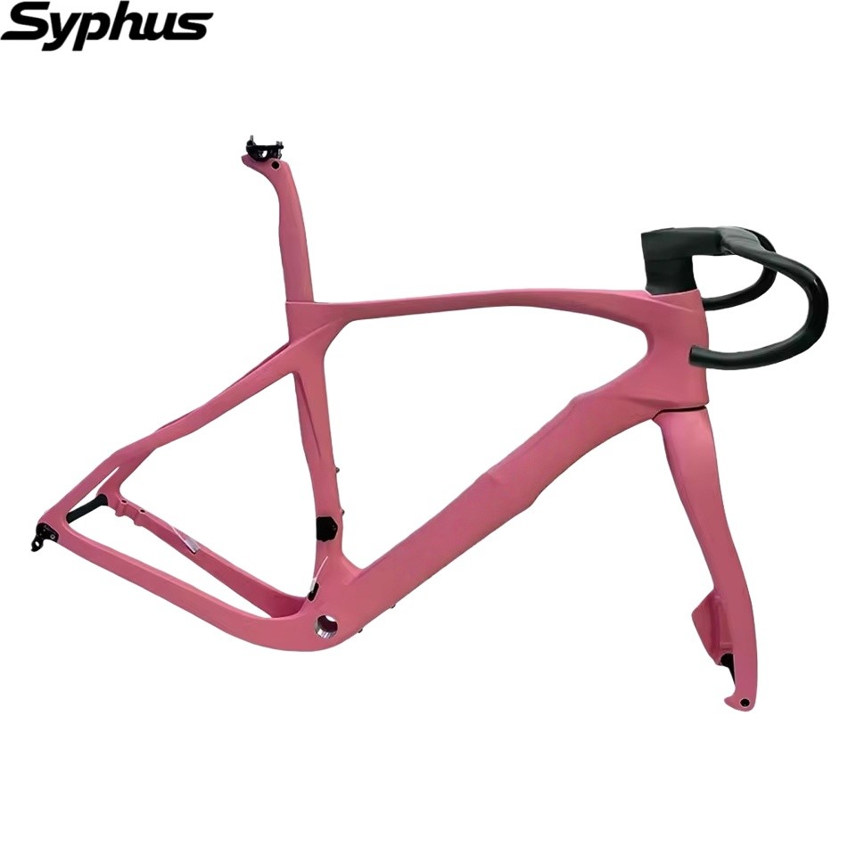 Syphus T1100 Carbon Gravel Frame 700*45c Gravel Bike Frame Disc Brake Gravel Bike Frameset Gravel