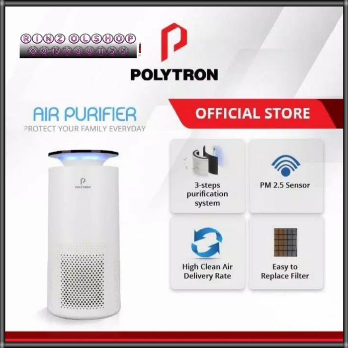 AIR PURIFIER POLYTRON PAP125 PENYARING UDARA HEPA FILTER PAP 125 Gratis Ongkir