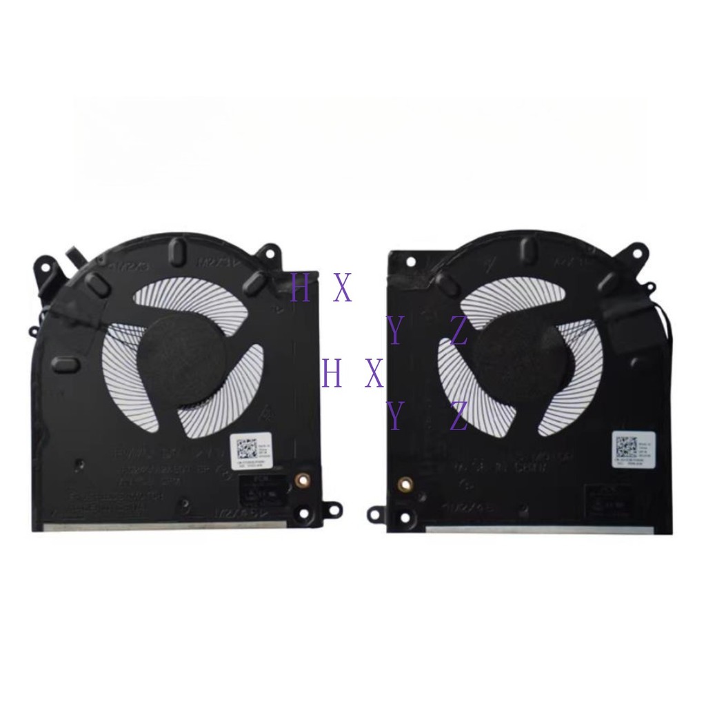 Laptop CPU GPU Cooling Fan For Dell Alienware M15 R3 M15 R4 RTX3080 0D1X38 0TG9V0 Cooler Radiator