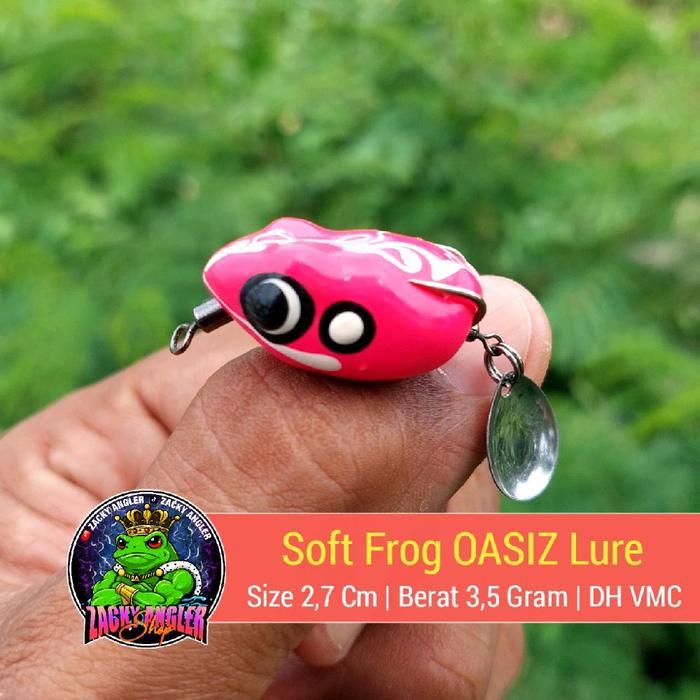 Terbaru Soft Frog Oasiz Lure 2,7 Cm Lure Umpan Casting Gabus