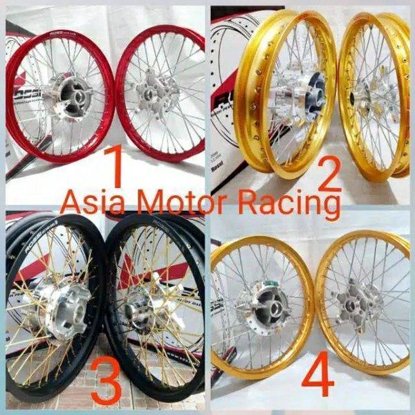 Paketan Velg Rossi Ring 17 160 185 Bisa Reguest Warna Motor CB150R New CB150 Old CBR150 New CBR150
