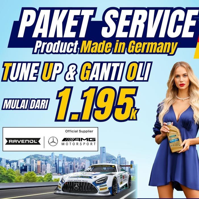 Paket Tune Up + Ganti Oli - Mobil PFI