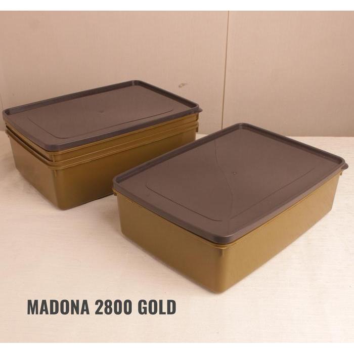 JTTOP" (ISI 3PCS)KOTAK MAKANAN 2800/FOOD PACK MADONA 2800 DAN 1800 PLASTIK