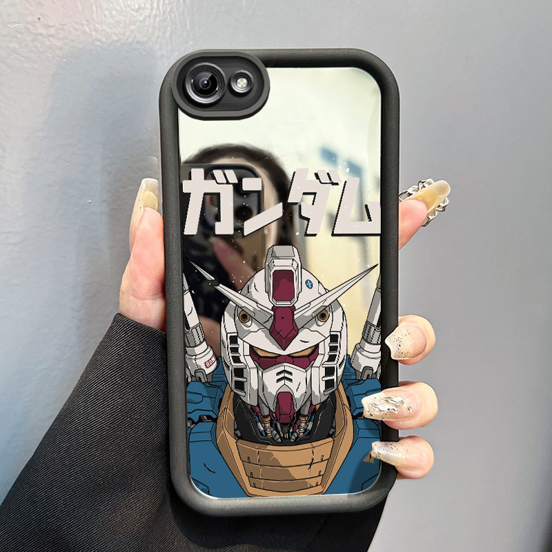 Casing Hp VIVO Y81 VIVO Y81i VIVO Y81s VIVO Y83 Case Casing Mesin kartun Pola Kasus cermin tangga Ka