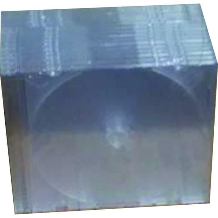 GT PRO Casing CD Mika kulit Jeruk isi 25 Pcs / CD Case Mika 7mm Single