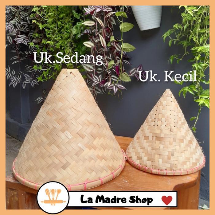 Kukusan Bambu Asepan Nanak Nasi Dongkal Uk. Kecil 24 Cm Co