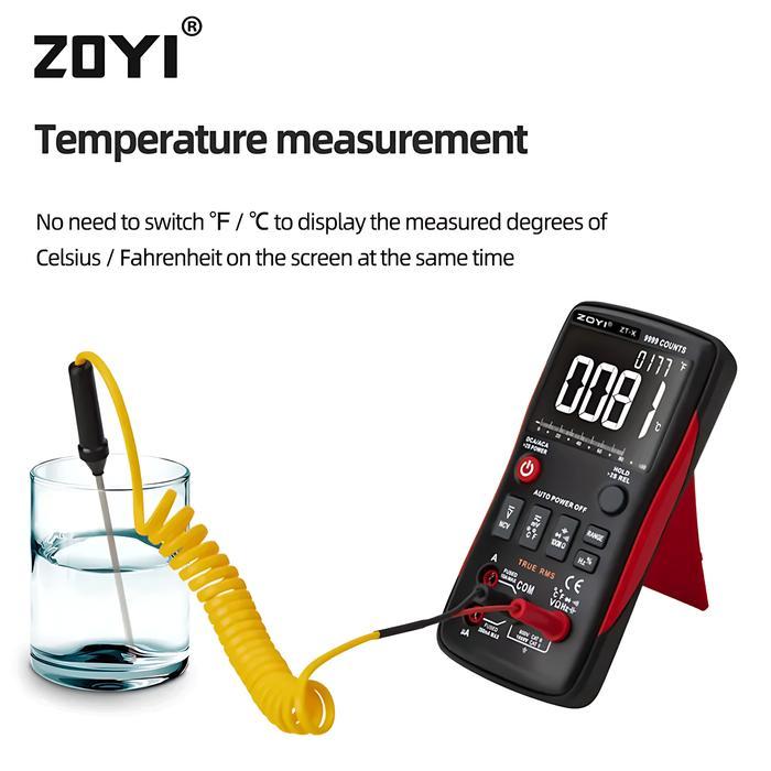 * ZOYI ZT-X Auto Multimeter Digital Multitester Avometer Digital Ori