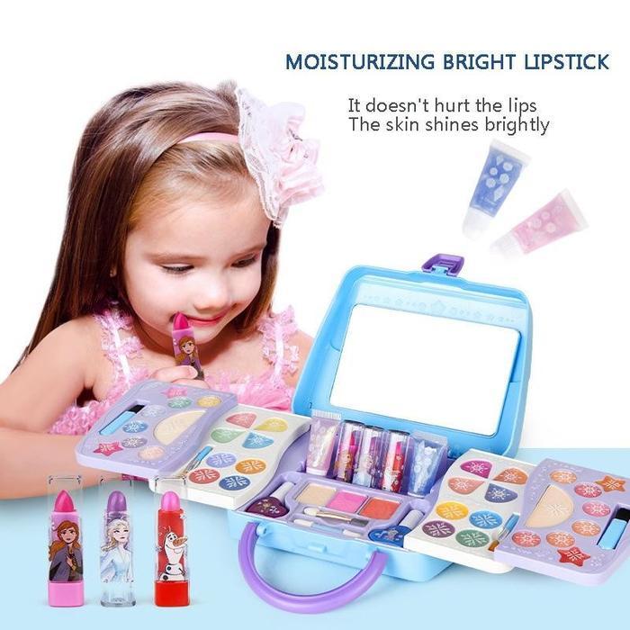 Nodia Toys Make Up Anak Anak Set Aman Asli / Make Up Anak Anak BPOM Alat Dandan Anak Bisa Dihapus