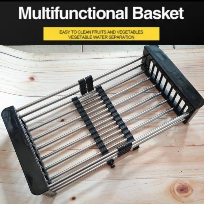 TIRISAN CUCI PIRING/TIRISAN SINK/TIRISAN BUAH DAN SAYUR/RAK PENIRIS