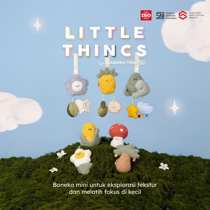 ASLI Learning Time-Little Thincs- Boneka Mini/Rattle Bayi/Boneka Pegangan Bayi READY STOCK