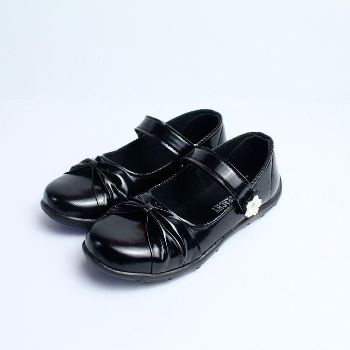 sepatu anak perempuan / sepatu pantofel anak perempuan TK-SD model pita original Kaki sepatu anak