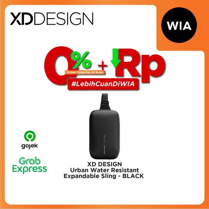 WIA XD Design Urban Water Resistant Expandable Sling Bag Tas Selempang Shoulder Bag