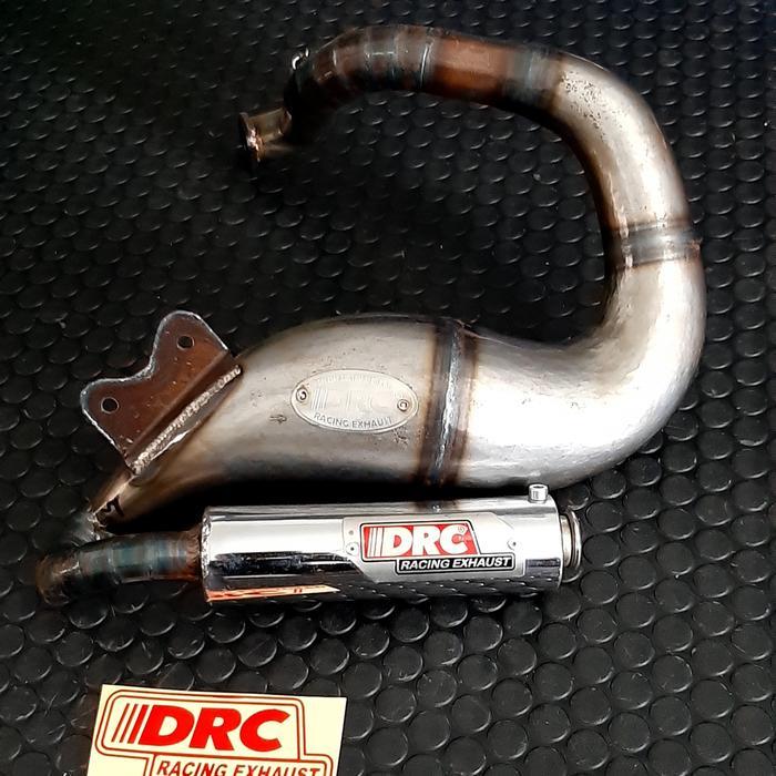 Knalpot Vespa Smallframe Replika Polini Galvanis