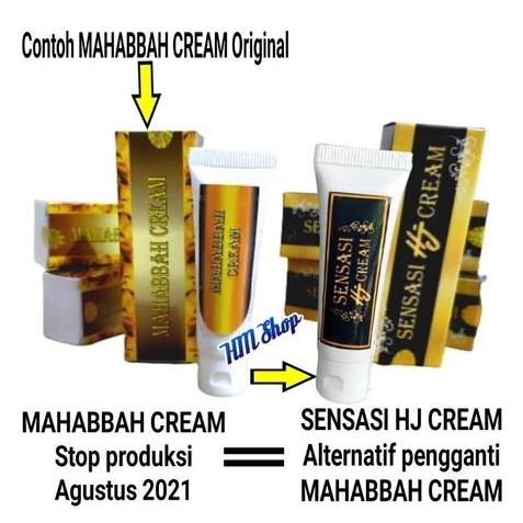 Promo Mahabbah / Mahabah Cream Obat Oles Kuat Tahan Lama Ejakulasi Pria Dini