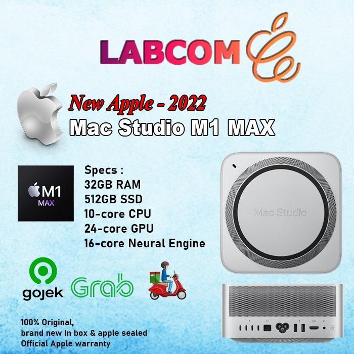 Apple Mac Studio 2022 M1 Max / M1 Ultra MJMV3 Costumise CTO