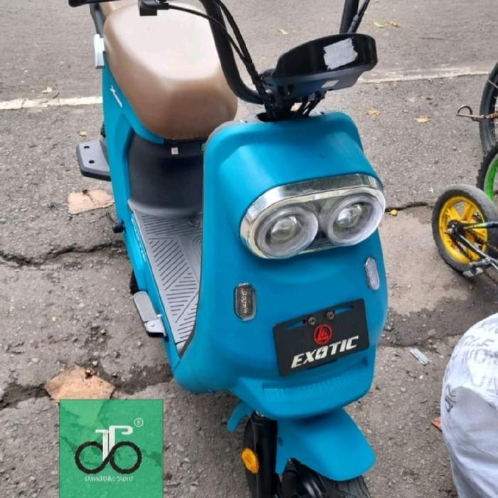 Sepeda Listrik Exotic X650 (seken, kondisi sangat bagus)