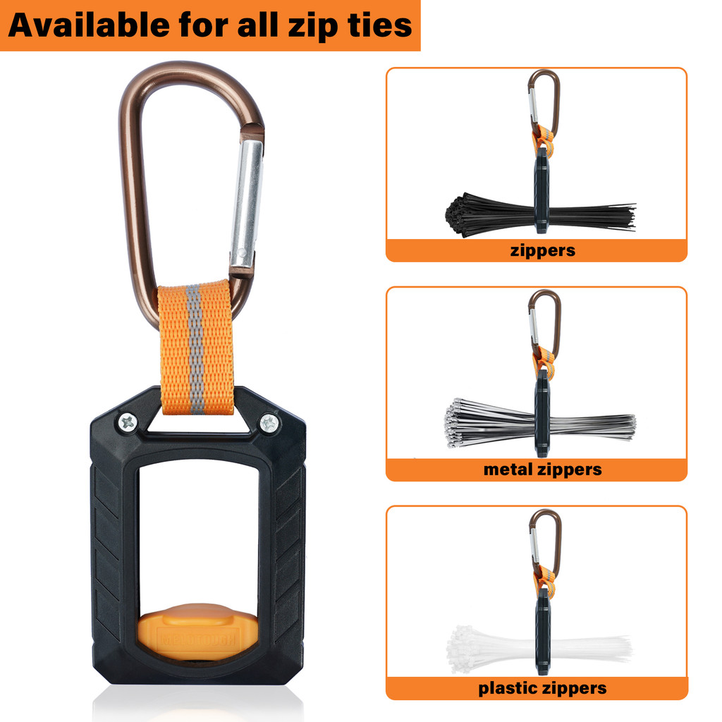 Zip Ties Holder,Reusable Zip Tie Organizer Band,Cable Tie Bracket For Wire Ties
